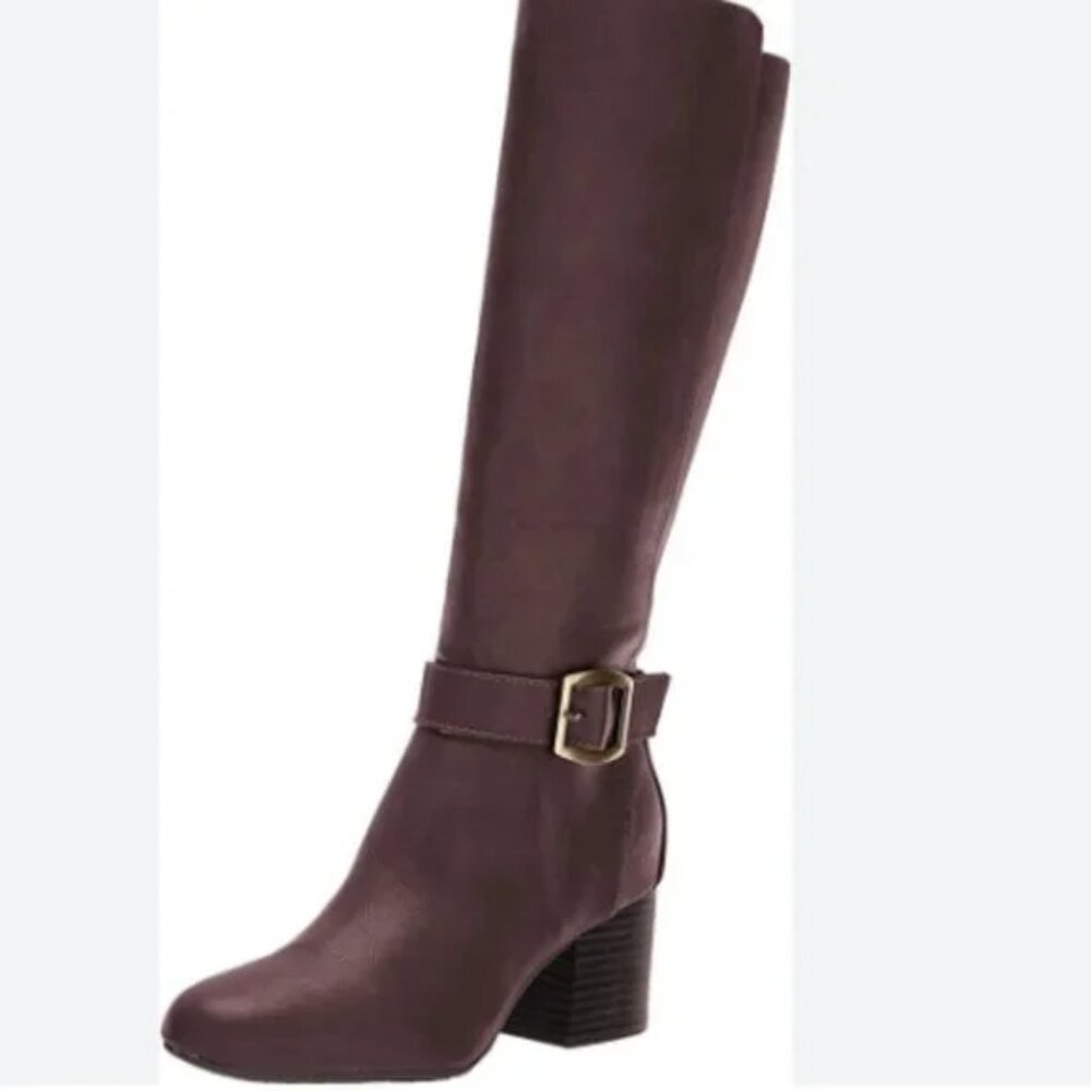 Aerosoles Women's Patience Dark Brown Knee High Boot